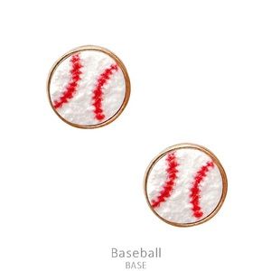 LAST ONES LEFT— Baseball/softball Earring stud